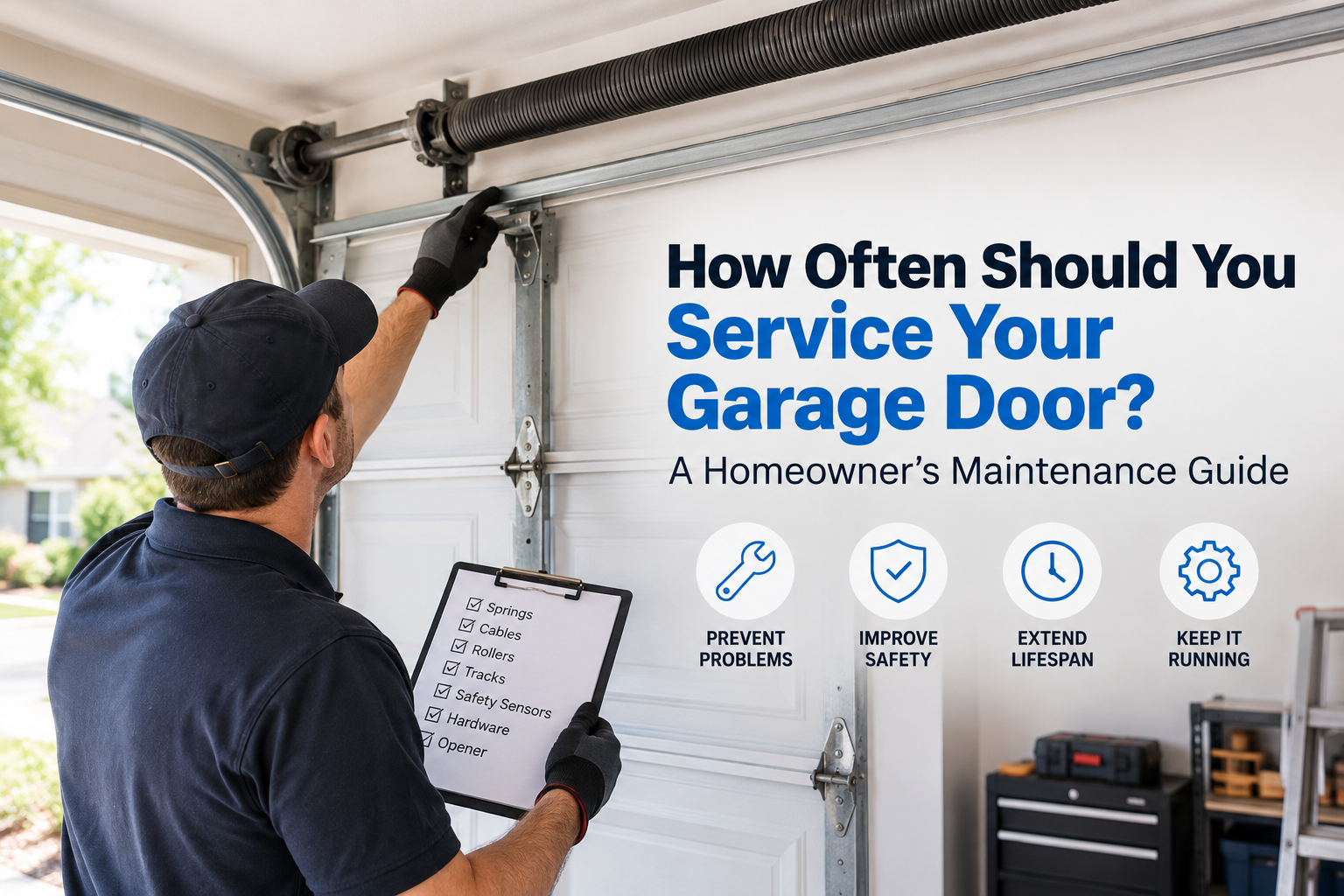 How Often Should You Service Your Garage Door A Homeowner’s Maintenance Guide